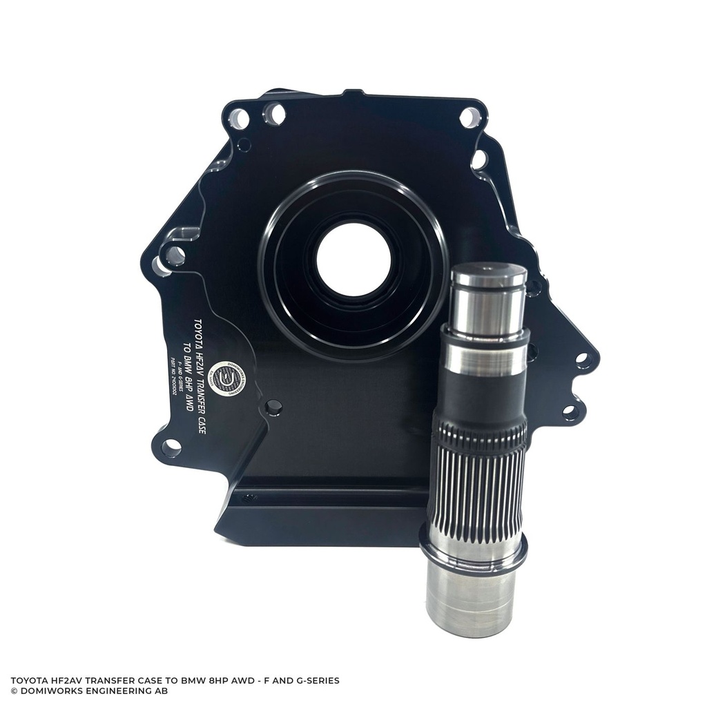 Domiworks Toyota HF2AV to BMW 8HP Transfer Case Adapter Kit