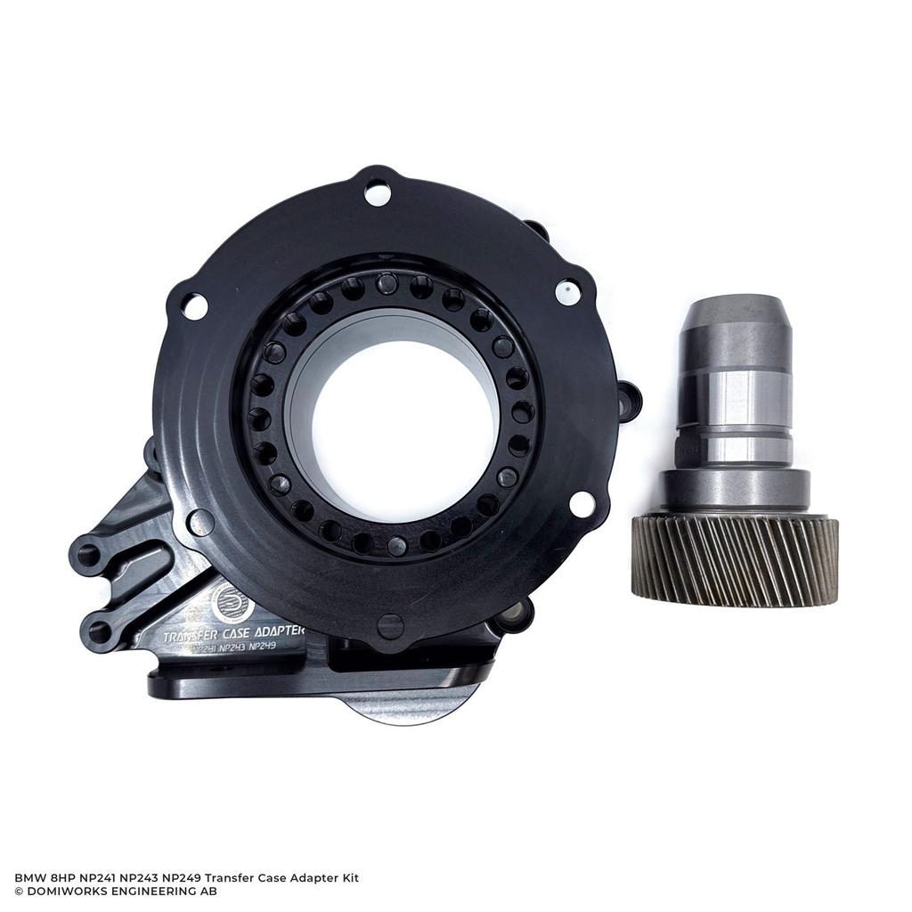 Domiworks NP231/241/242/243/246/249 to BMW 8HP Transfer Case Adapter Kit
