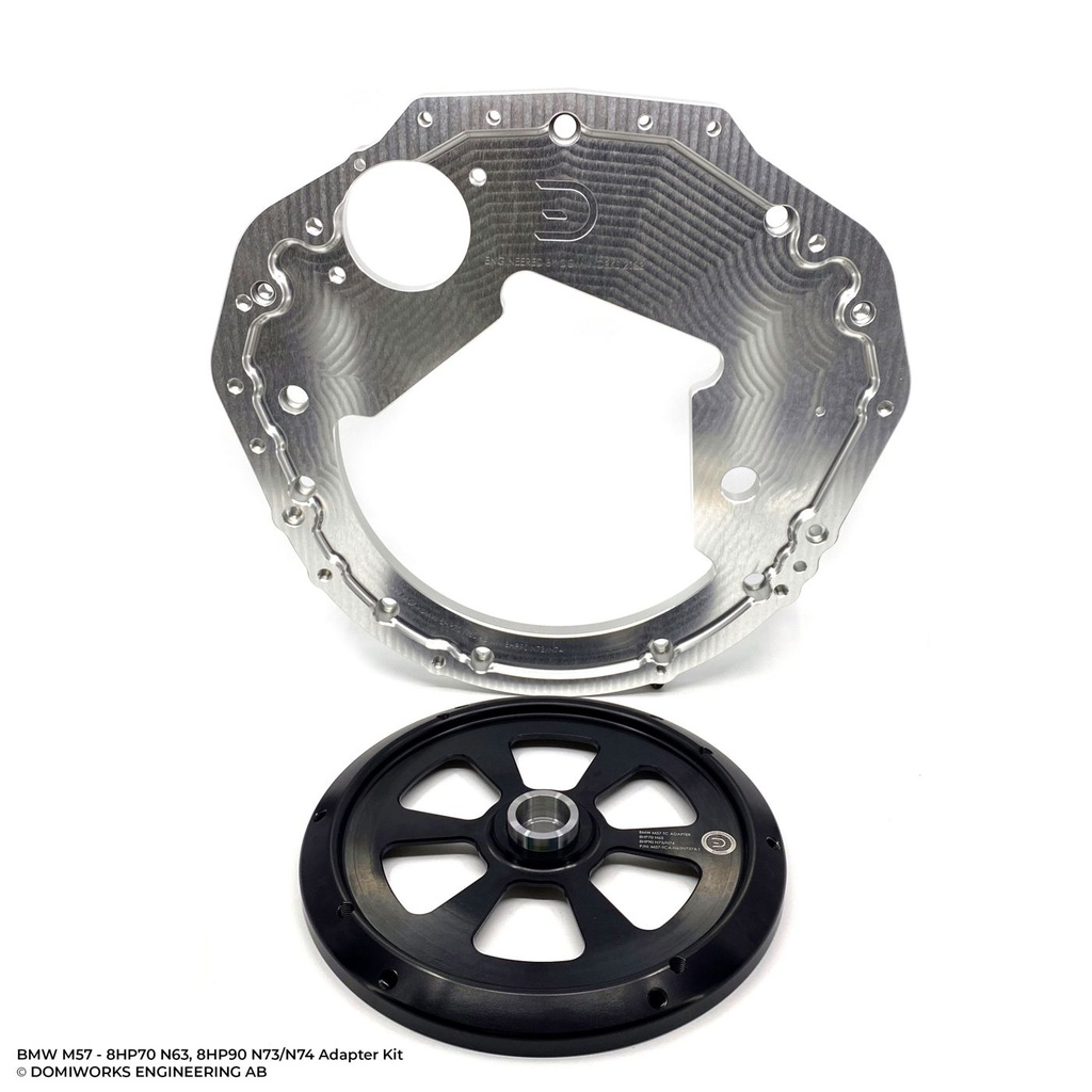 [DOMIWORKS-21002010] Domiworks BMW M57N to 8HP90 N73 N74 Adapter Kit
