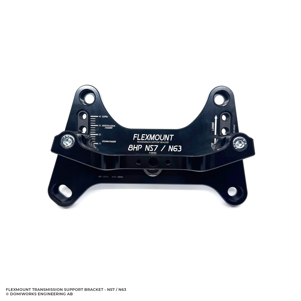 [DOMIWORKS-22003008] Domiworks FlexMount - Transmission Supporting Bracket - 8HP70 N57/N63